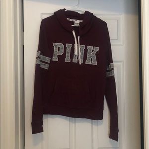 Victoria Secret Maroon Hoodie